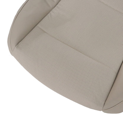 For 2015-2019 Subaru Outback Driver Perforated Leather Bottom Seat Cover TAN