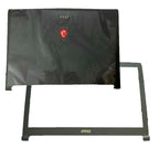 NewBlack Lid Back Cover & Bezel For MSI GE72 GE72VR 6RF 7RF Pro MS-1791 MS-1794
