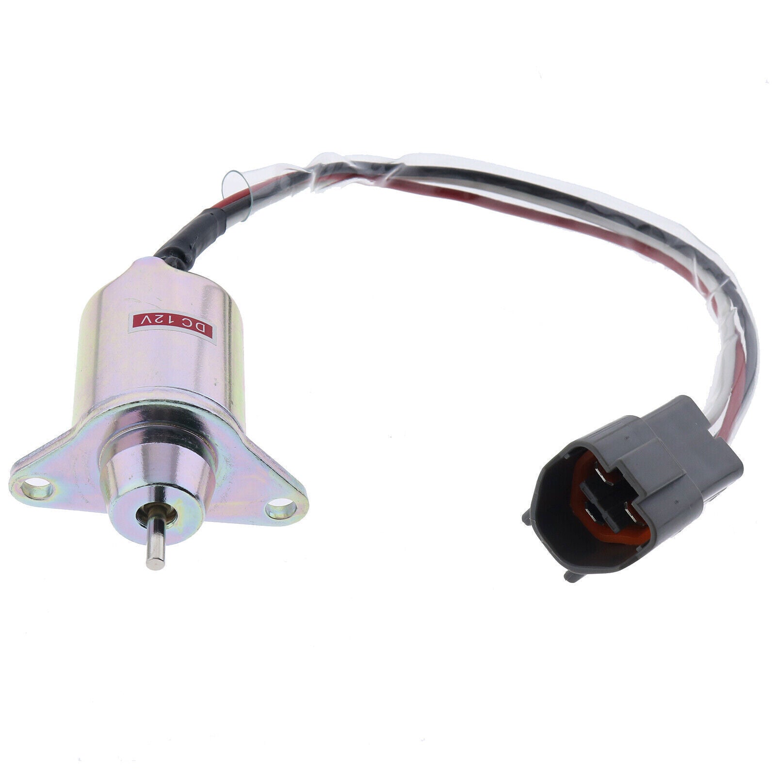 Fuel Stop Solenoid VOE14521915 12V For Volvo EC20C EC27C EC35C EC55B EW55B EC55C