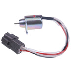 Fuel Stop Solenoid VOE14521915 12V For Volvo EC20C EC27C EC35C EC55B EW55B EC55C