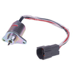 Fuel Stop Solenoid VOE14521915 12V For Volvo EC20C EC27C EC35C EC55B EW55B EC55C