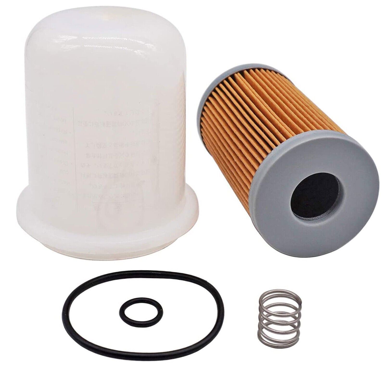 Fuel Filter w/Bowl & Spring T111383 M808286 For John Deere 870 955 970 990 1070
