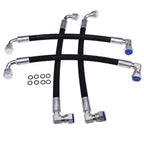 4X Hydraulic Hoses AW29374 For John Deere 400E 400X 400CX 410 419 420 430 460