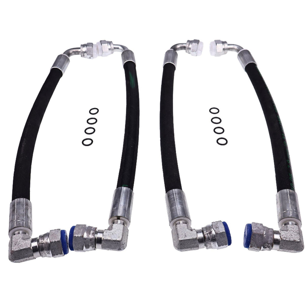 4X Hydraulic Hoses AW29374 For John Deere 400E 400X 400CX 410 419 420 430 460