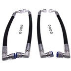 4X Hydraulic Hoses AW29374 For John Deere 400E 400X 400CX 410 419 420 430 460