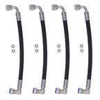 4X Hydraulic Hoses AW29374 For John Deere 400E 400X 400CX 410 419 420 430 460