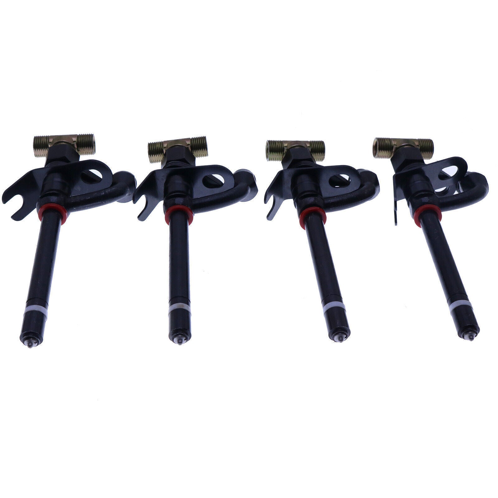 4X Fuel Injectors RE38087 For John Deere 310C 310D 315C 410C 410D 444E 444G 450G