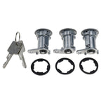 3X For Jeep Wrangler YJ New Door Lock Cylinders with Keys 8122874K3