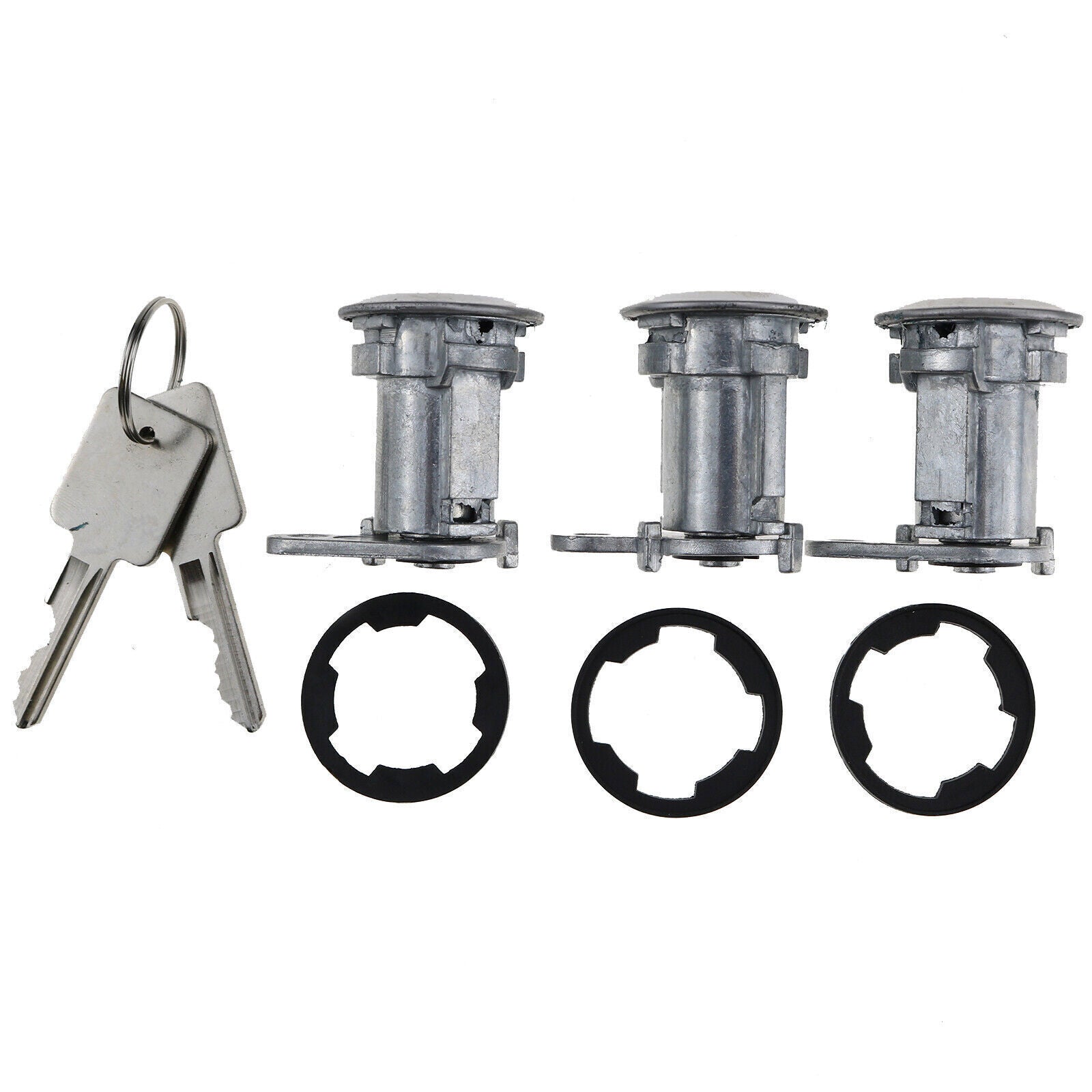 3X For Jeep Wrangler YJ New Door Lock Cylinders with Keys 8122874K3