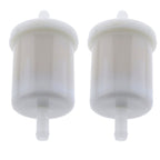 2PK Fuel Filters For Kubota BX1860 BX1870 BX1880 BX2200D BX23D BX23S BX24D BX25