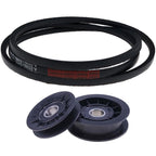 Idler Pulley Drive Belt Kit For John Deere D110 D120 D130 D140 D150 D160 D170