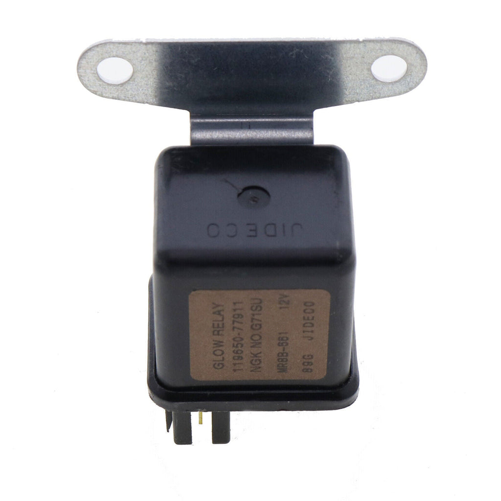 Glow Plug Relay 119650-77910 For Kubota L2900DT L2900F L3010DT L3300DT Tractor