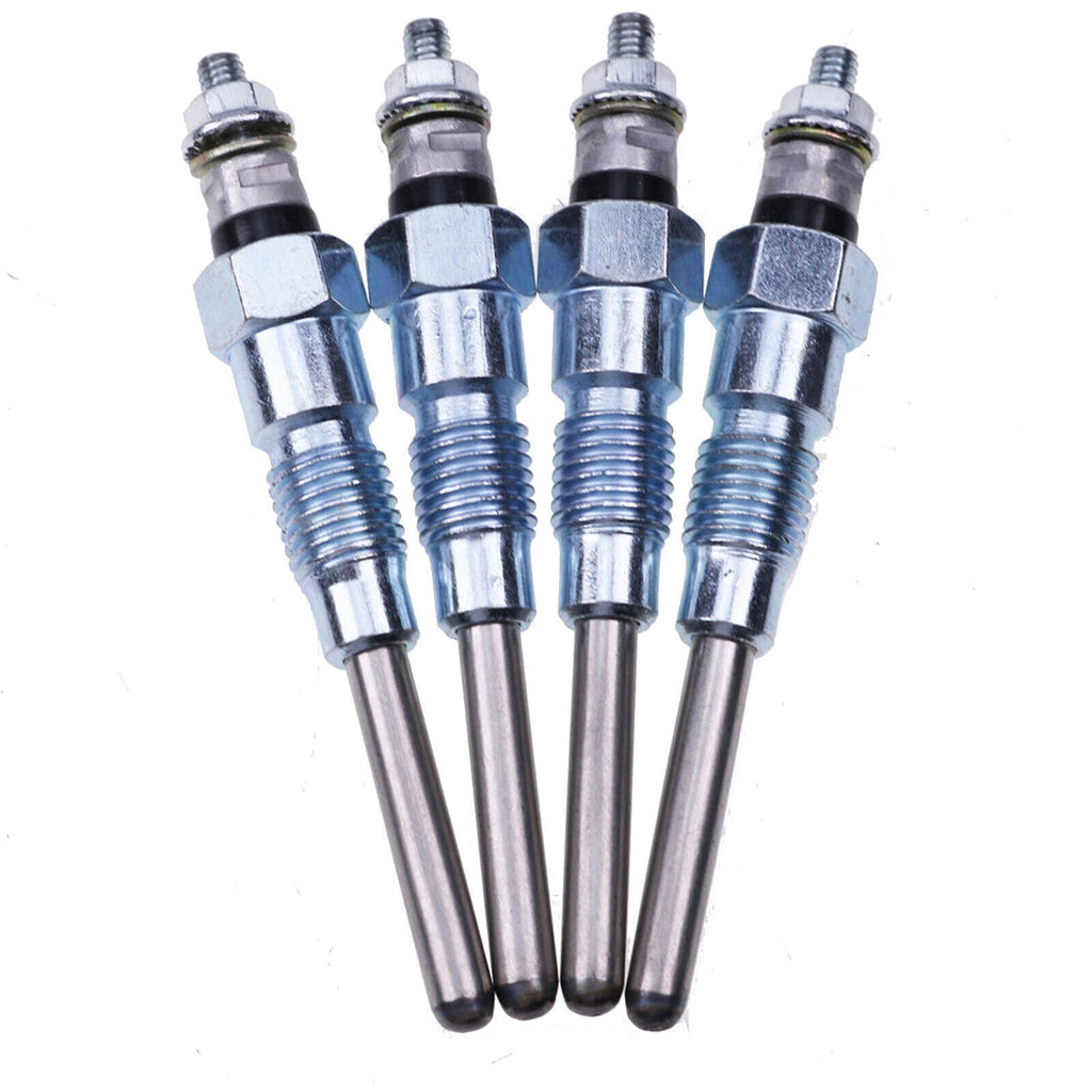 4X Glow Plugs 16415-65512 For Kubota V3300 V3600 V3800