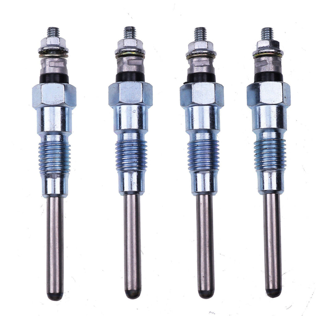 4X Glow Plugs 16415-65512 For Kubota V3300 V3600 V3800