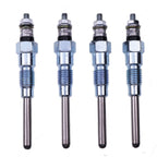4X Glow Plugs 16415-65512 For Kubota V3300 V3600 V3800