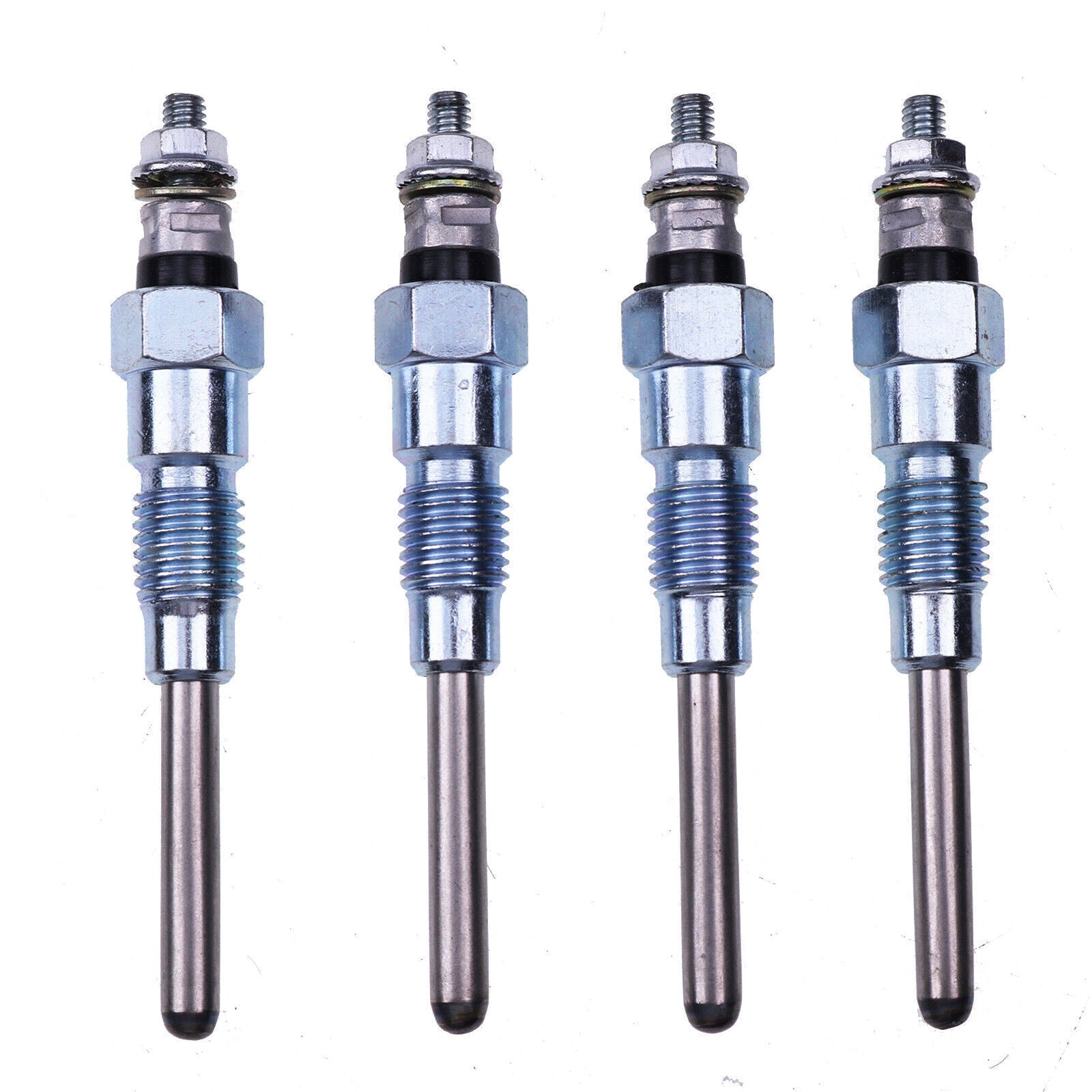 4X Glow Plugs 16415-65512 For Kubota V3300 V3600 V3800