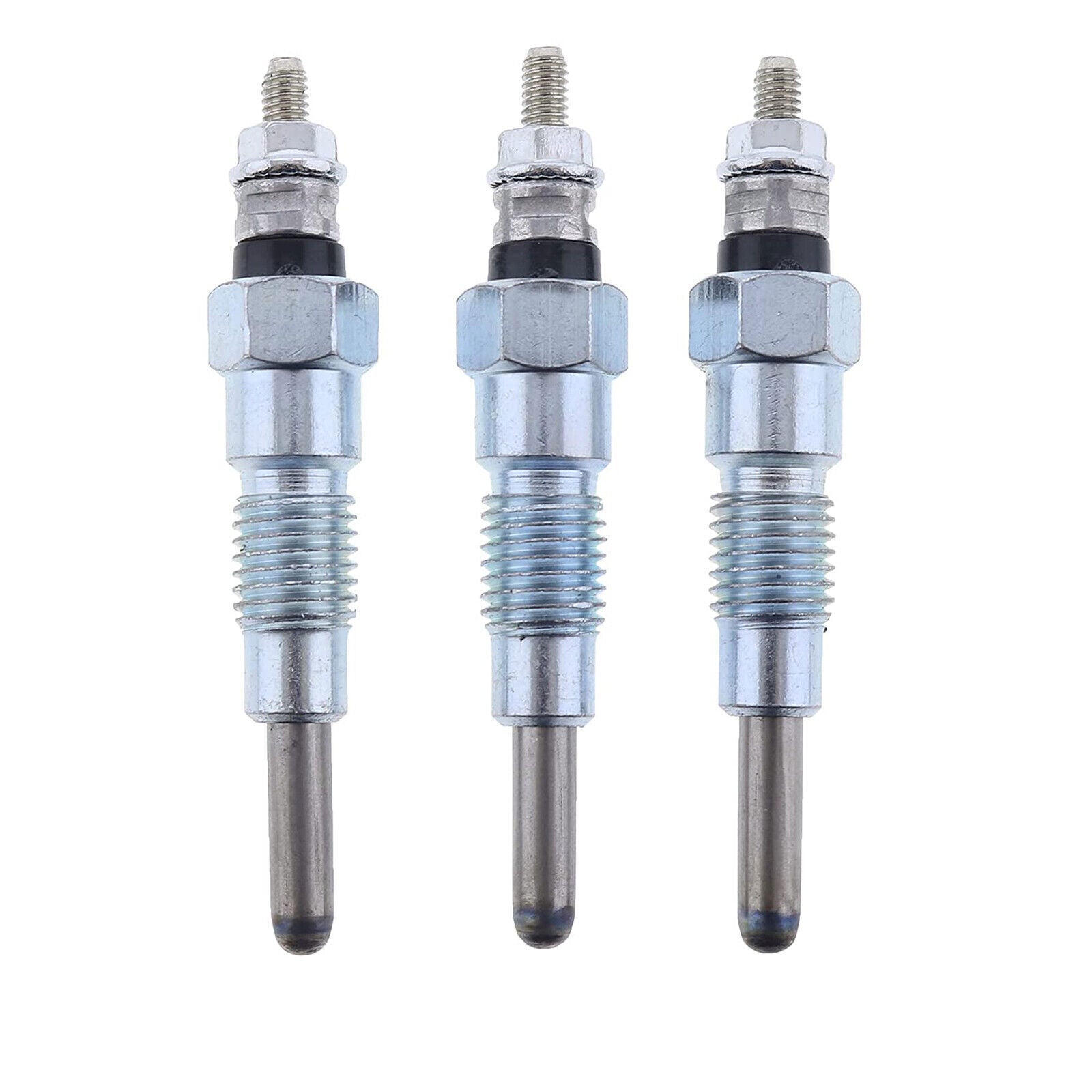 3X Glow Plug M811937 For John Deere HPX TH XUV850D XUV855D Gator 2030A Pro Gator
