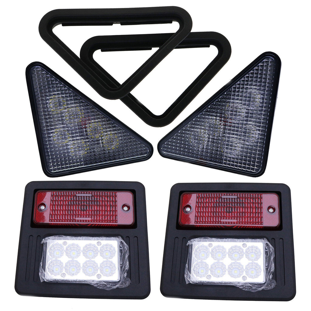 Front & Rear LED Light Kit For Bobcat A220 A300 T180 T190 T200 T250 T300 T320