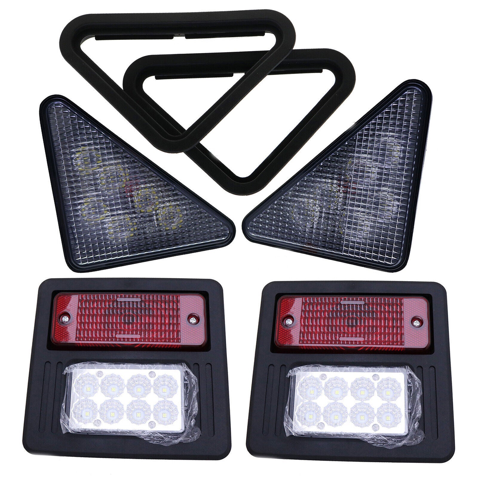 Front & Rear LED Light Kit For Bobcat A220 A300 T180 T190 T200 T250 T300 T320