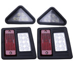 Front & Rear LED Light Kit For Bobcat A220 A300 T180 T190 T200 T250 T300 T320