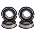 4X Front Wheel Bearings AM131046 AM102888 For John Deere Gator 6x4 4x2 TS Trail