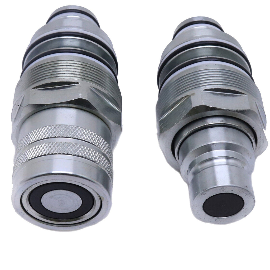 Male & Female Coupler Kit V0511-77140 V0511-77150 For Kubota SVL75 SVL90 SVL75-2