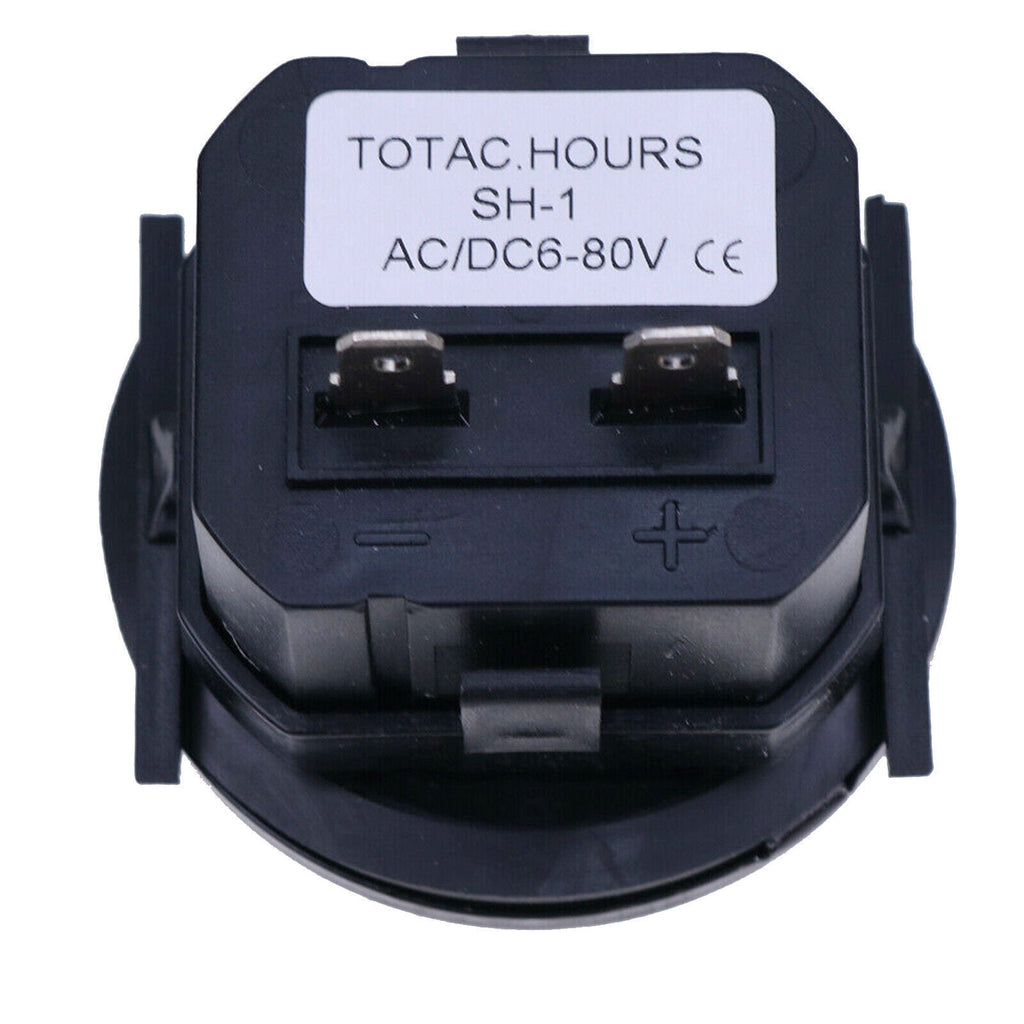 For Hobbs Stewart Warner Hour Meter DC Quartz 2420009 10-80 Volts