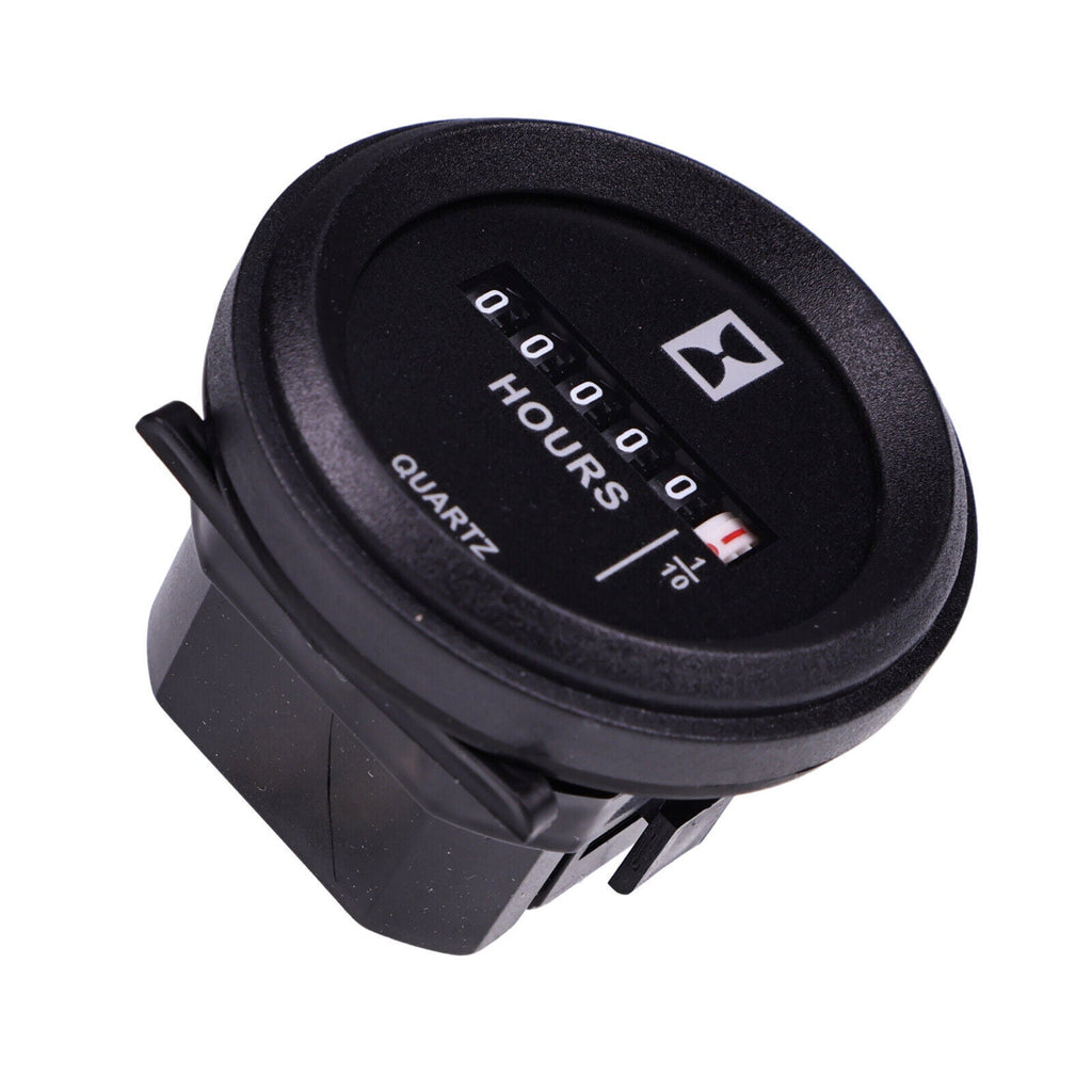 For Hobbs Stewart Warner Hour Meter DC Quartz 2420009 10-80 Volts