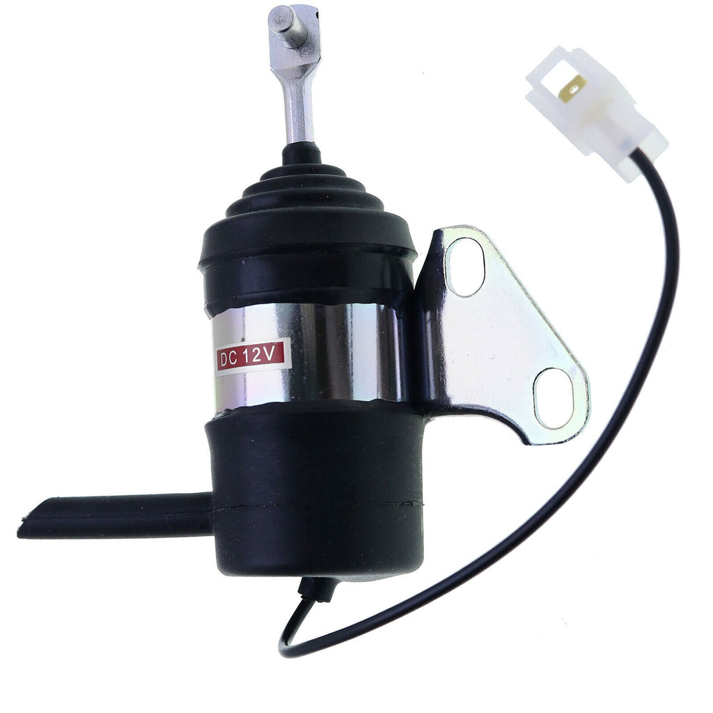 12V Fuel Stop Solenoid For Kubota BX24 BX25 BX1500 BX1800 G1800 G1900 G2160