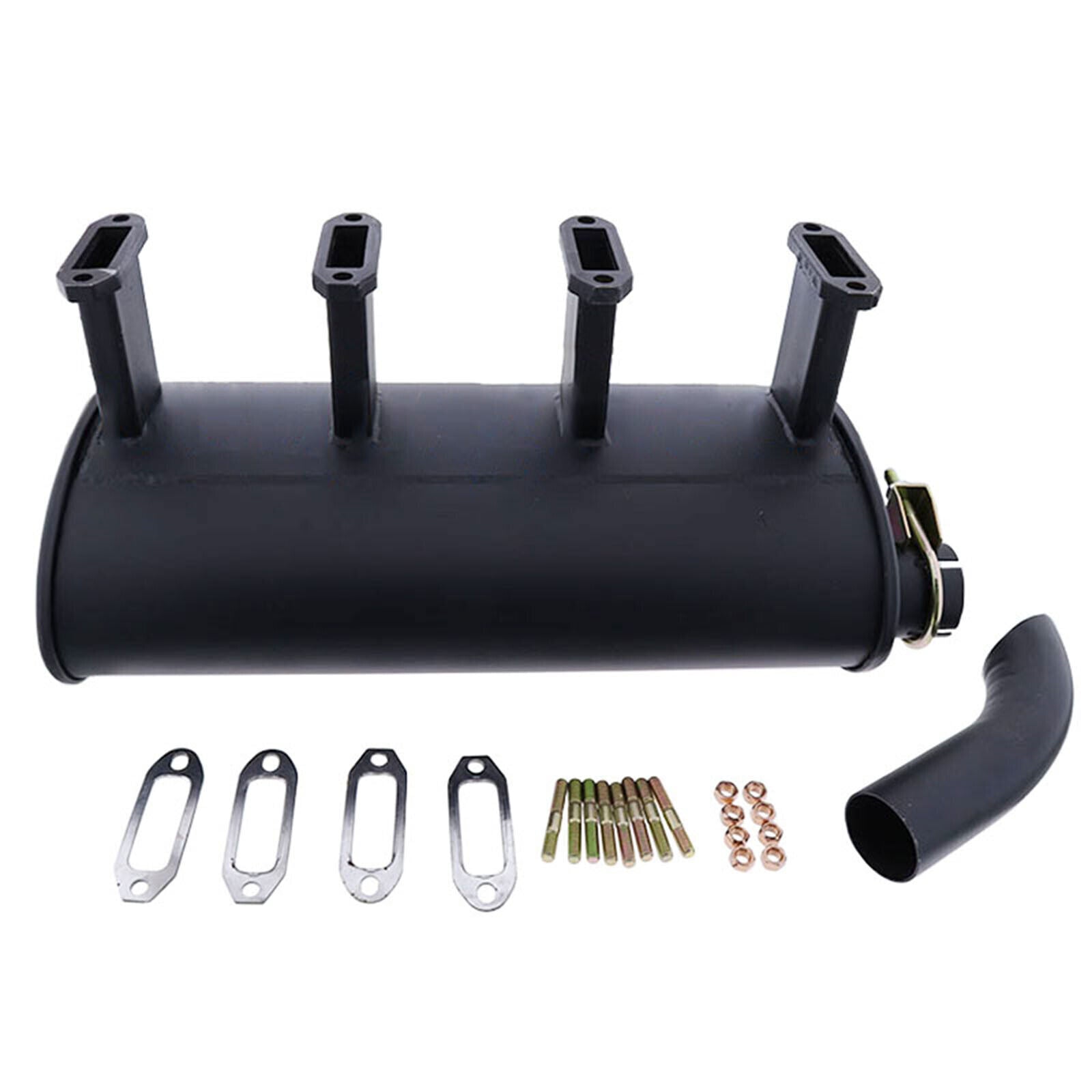 For Deutz 912 913 914 4 Cylinder Exhaust Manifold Muffler Kit 04191237