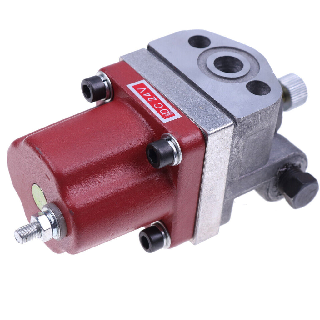 24V Fuel Shutoff Solenoid 3018453 For Cummins N855 & N14 Single Terminal
