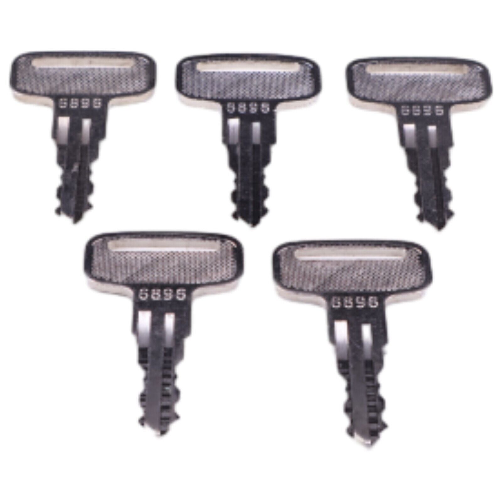 5x Keys 6896 For Manitou Clarke Linde Polaris Landpride Wacker Neuson Advance