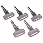 5x Keys 6896 For Manitou Clarke Linde Polaris Landpride Wacker Neuson Advance