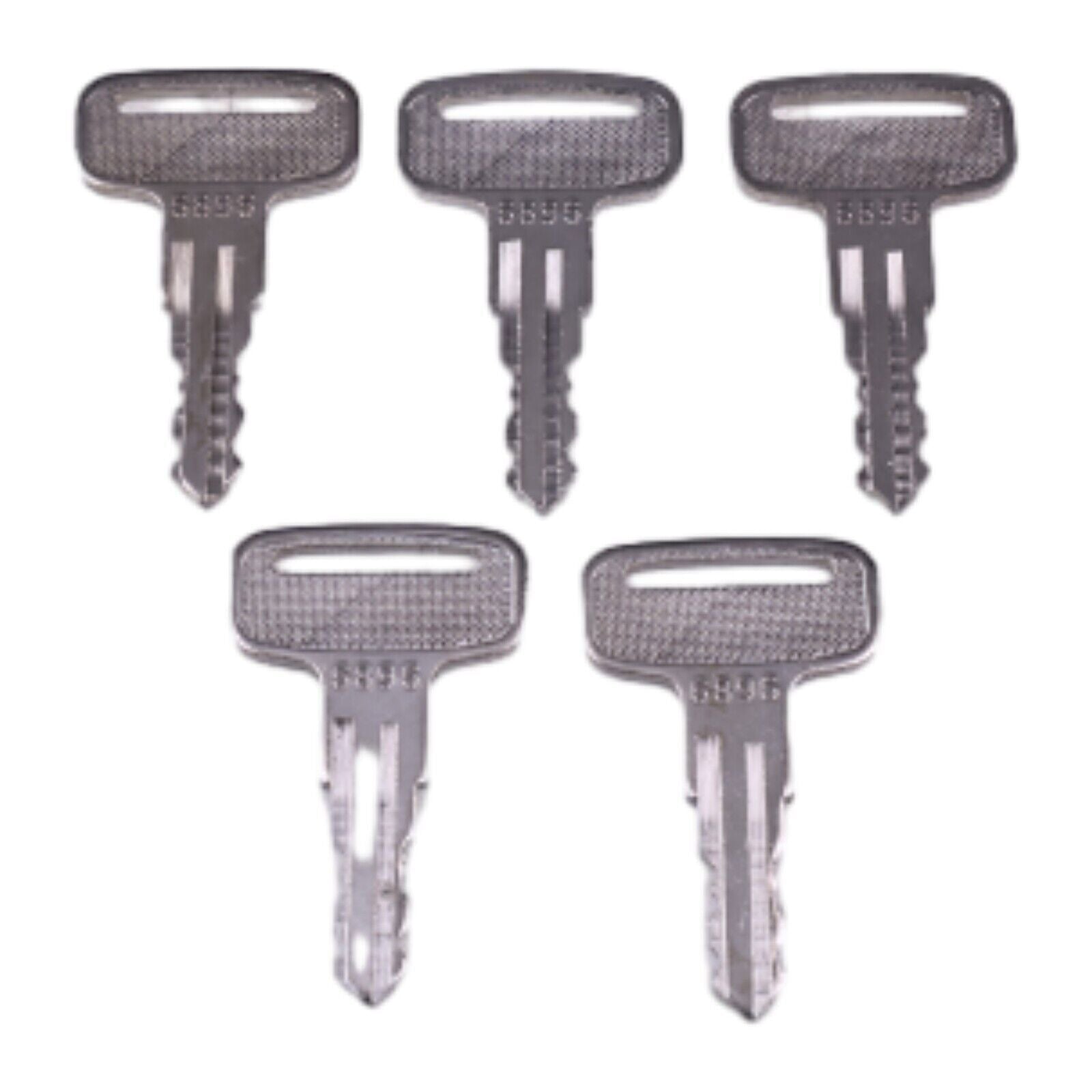 5x Keys 6896 For Manitou Clarke Linde Polaris Landpride Wacker Neuson Advance