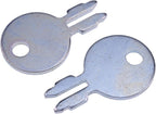 2PCS Ignition Key AR26528 For John Deere 1010 2010 4010