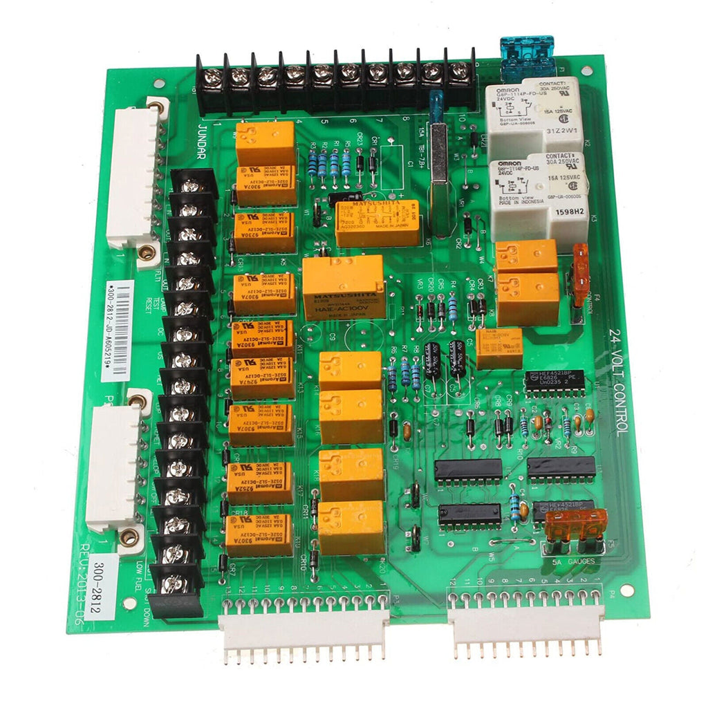 24V 12 Lights Generator Control Panel 300-4297 300-2812 Curcuit Board For Onan
