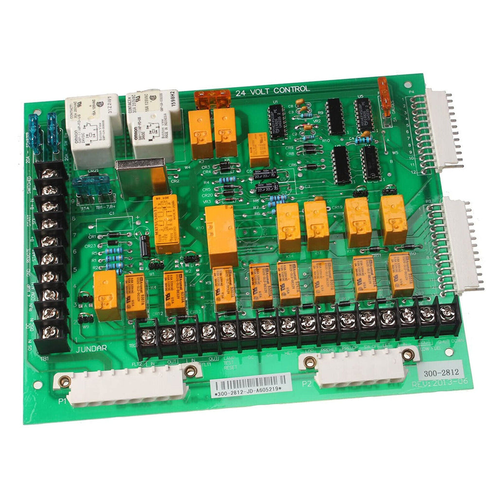 24V 12 Lights Generator Control Panel 300-4297 300-2812 Curcuit Board For Onan