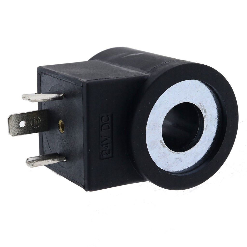 6306024 Solenoid Valve Coil 24V,3 Prong DIN Connector For HydraForce Series 08