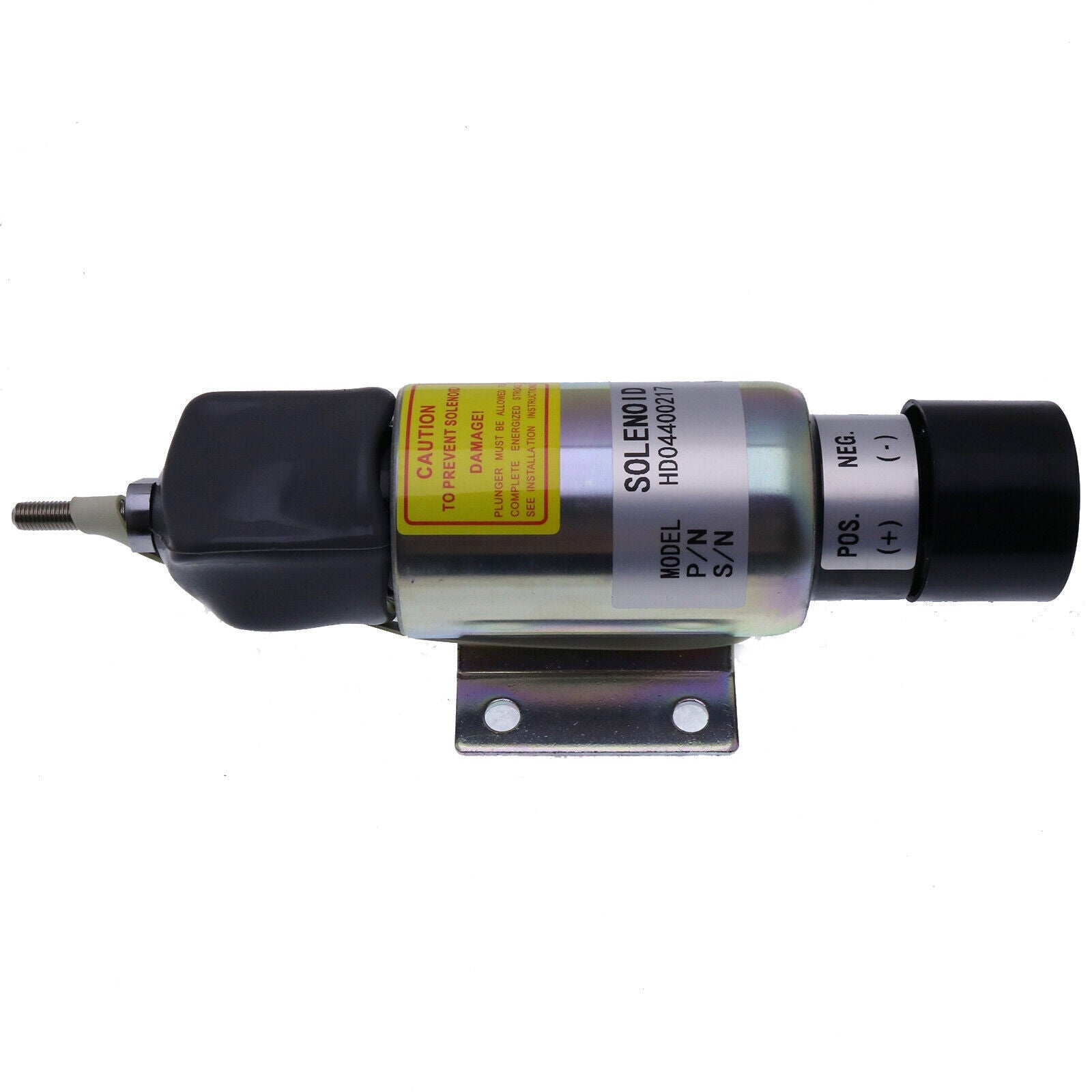 2001-12E2U1B1S1A New Fuel Shutoff Stop Solenoid For Woodward 12V 3 Terminals