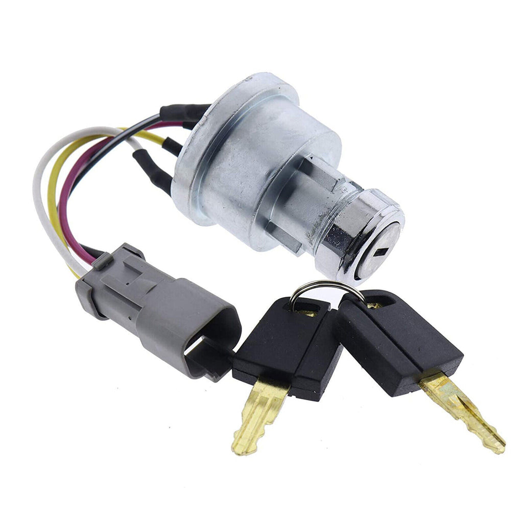 Ignition Switch With 2 Keys 142-8858 For Caterpillar 257B 267B 268B 420D 908H