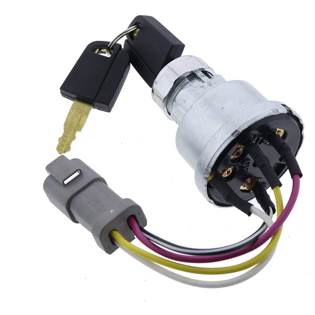 Ignition Switch With 2 Keys 142-8858 For Caterpillar 257B 267B 268B 420D 908H