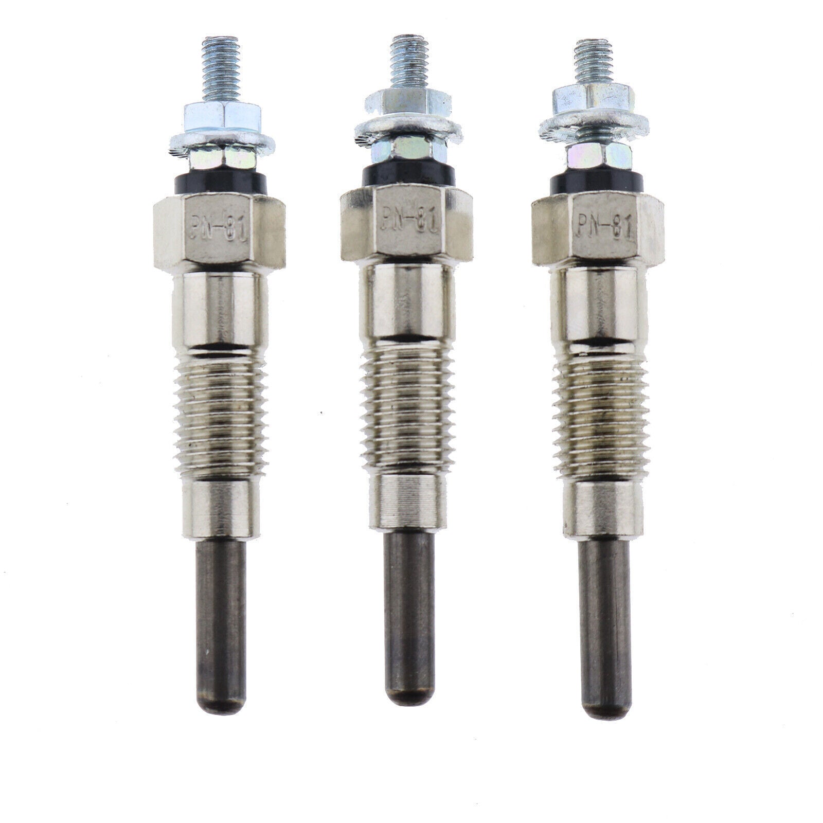 3PK Glow Plugs 15261-65510 For Kubota D750 D850 D950 B1500 B6100 B7100 B8200