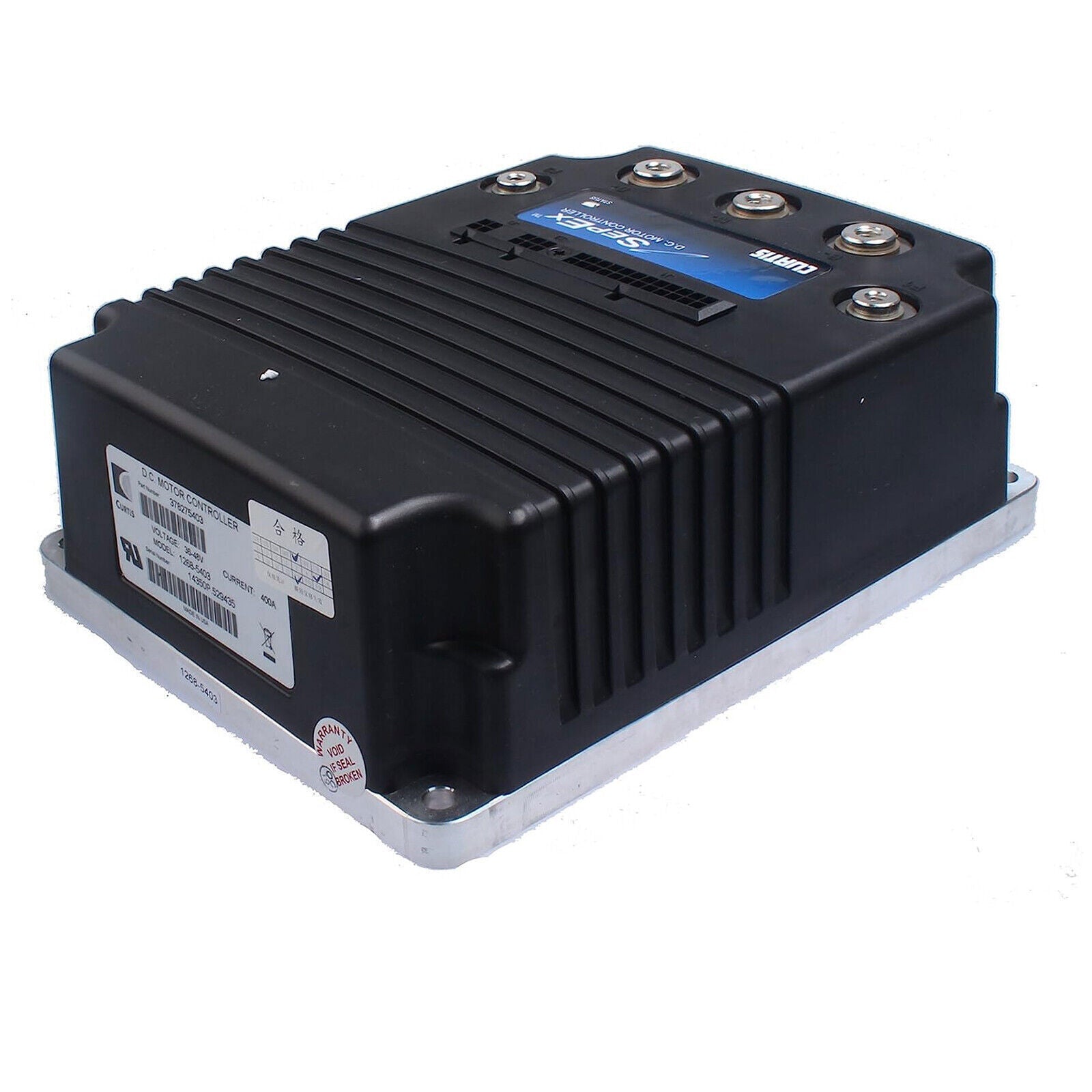 Programmable DC SepEx Motor Controller 1268-5403 400A 36V/48V For Curtis IP67
