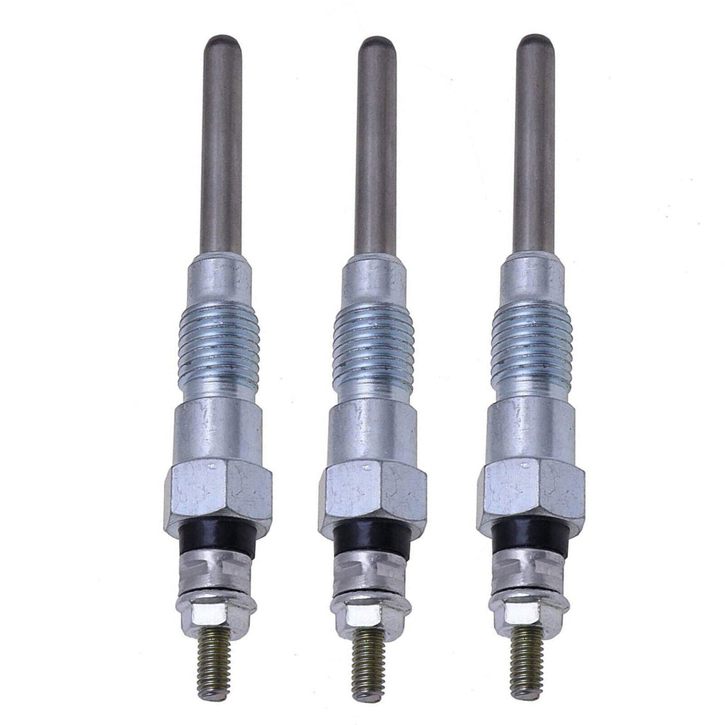 3X Glow Plugs 19077-65510 For Kubota V2203 V2003 D1803 D1703 D1503 D1403