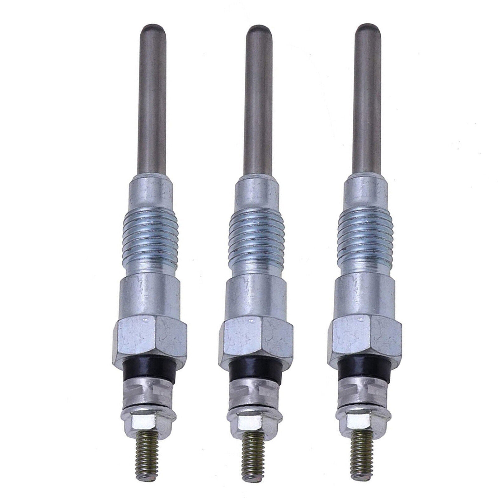 3X Glow Plugs 19077-65510 For Kubota V2203 V2003 D1803 D1703 D1503 D1403