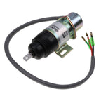 Fuel Shutoff Solenoid MV1-58 MV2-17A 12V For Isuzu 4JG1 4JG2 6BG1 6BB1 Engine