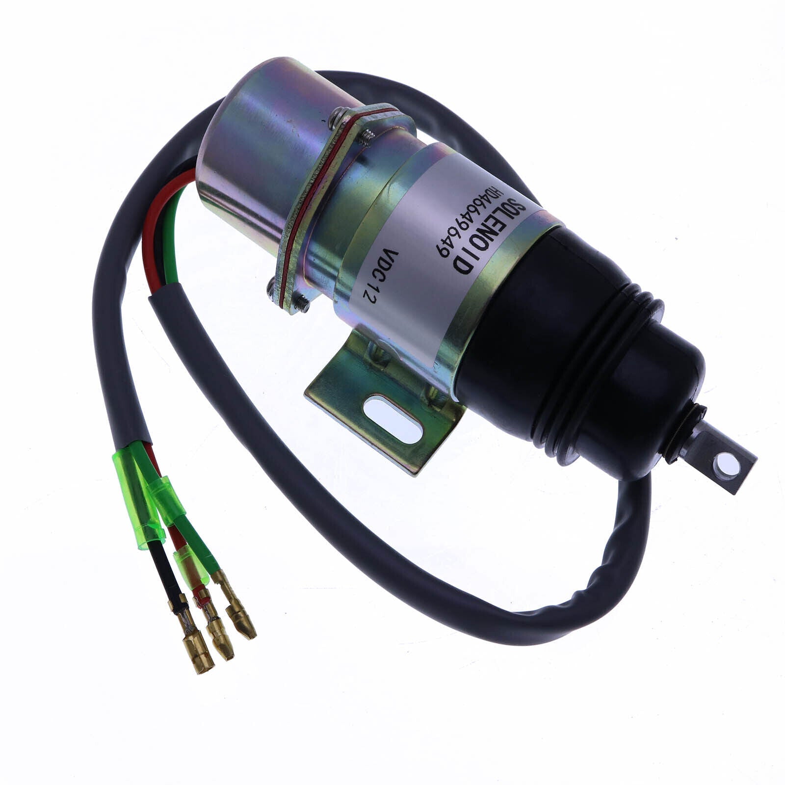 Fuel Shutoff Solenoid MV1-58 MV2-17A 12V For Isuzu 4JG1 4JG2 6BG1 6BB1 Engine