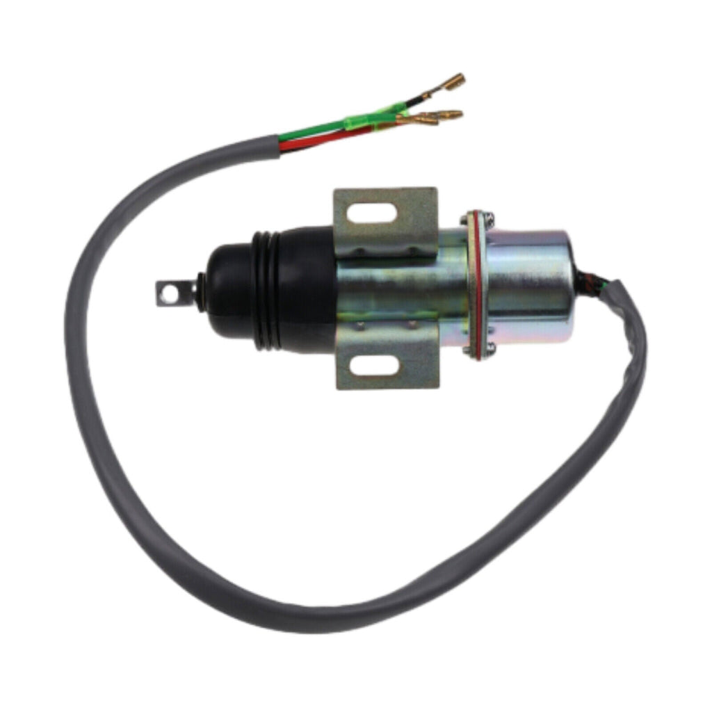 Fuel Shutoff Solenoid MV1-58 MV2-17A 12V For Isuzu 4JG1 4JG2 6BG1 6BB1 Engine
