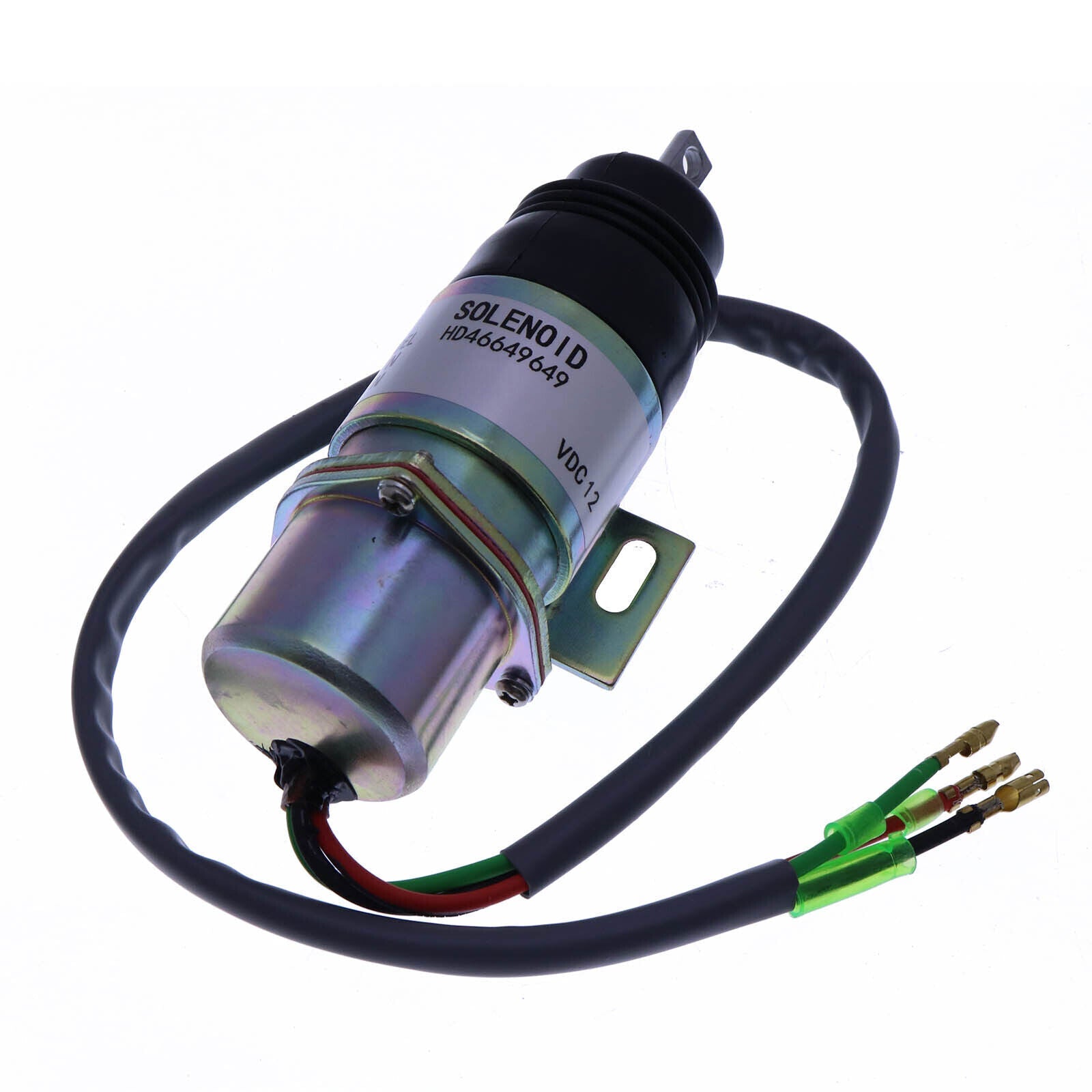 Fuel Shutoff Solenoid MV1-58 MV2-17A 12V For Isuzu 4JG1 4JG2 6BG1 6BB1 Engine