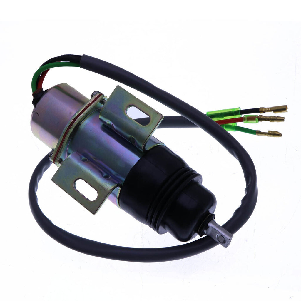 Fuel Shutoff Solenoid MV1-58 MV2-17A 12V For Isuzu 4JG1 4JG2 6BG1 6BB1 Engine